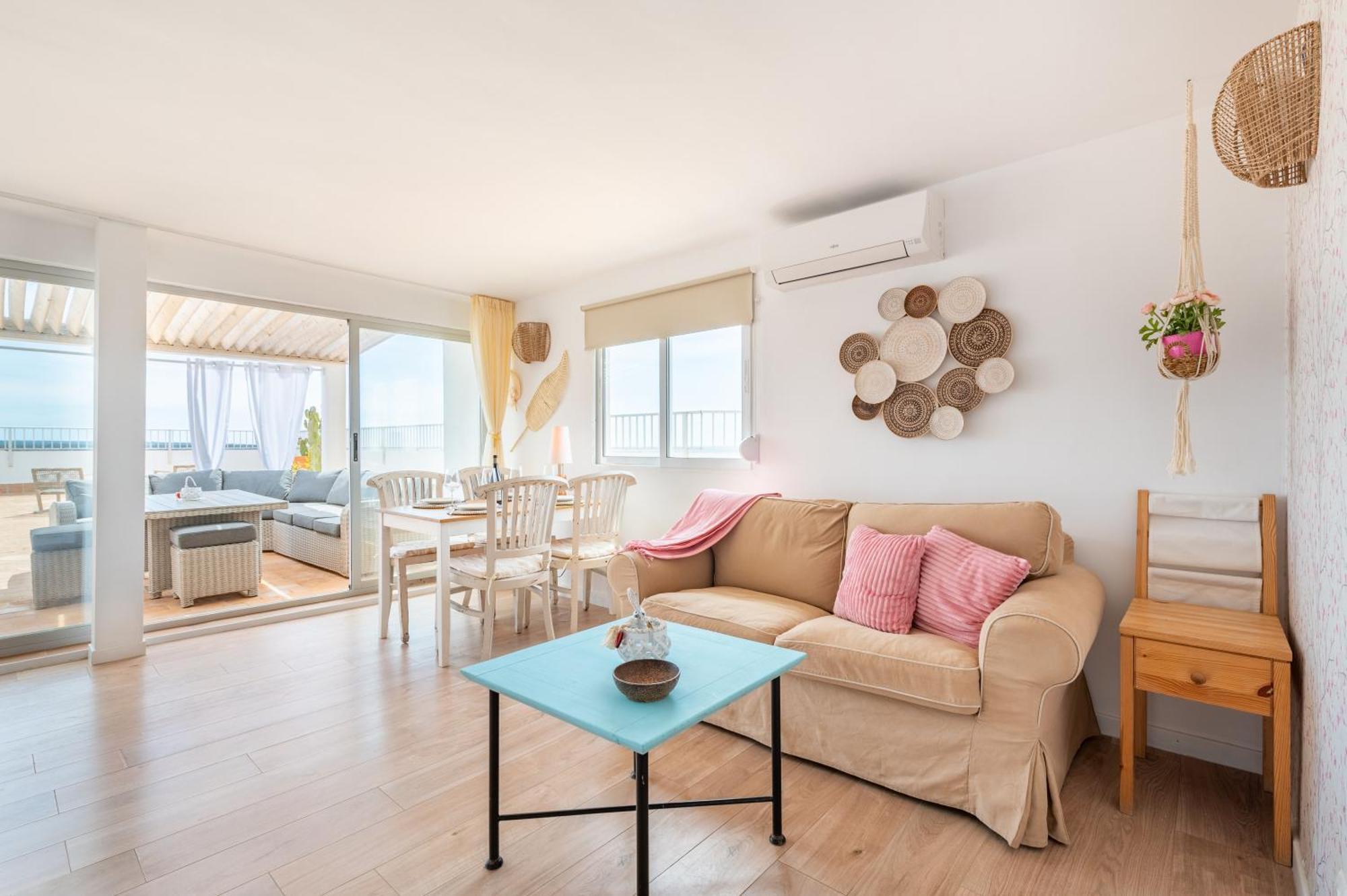 Beachfront Penthouse Colònia de Sant Jordi